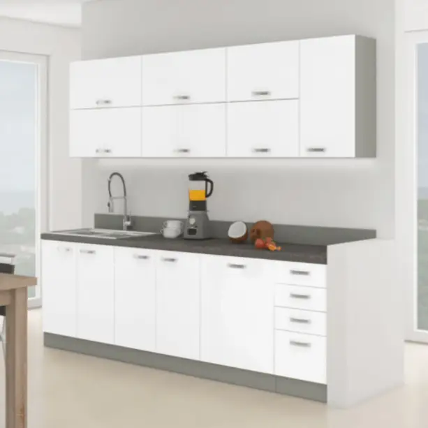 Biela kuchynská linka