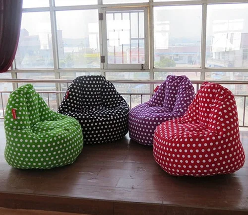 Bodkované sedacie vaky