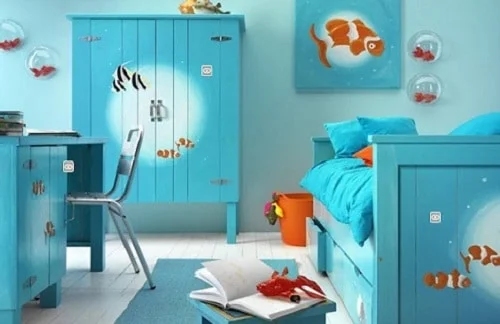 Chlapcenska izba - ryby - nemo