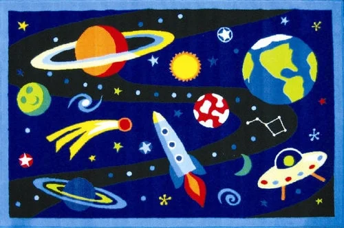 Detský koberec - vesmír