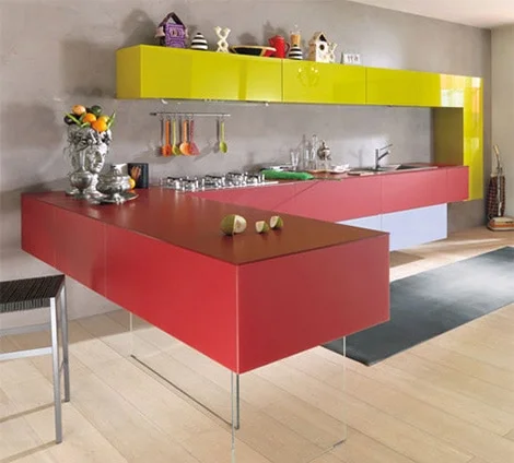 Farebna kuchynska doska