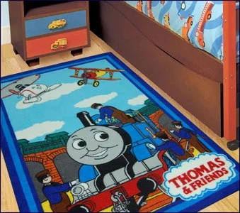 Detský koberec - vláčik tomáš