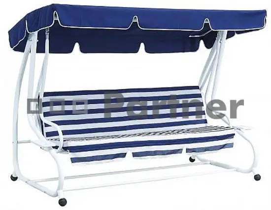 Zelena kovova zahradna hojdacka