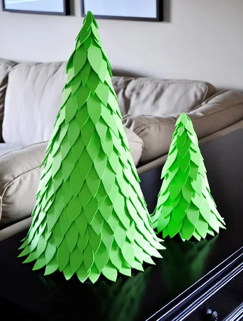 Kreatívny vianočný stromček