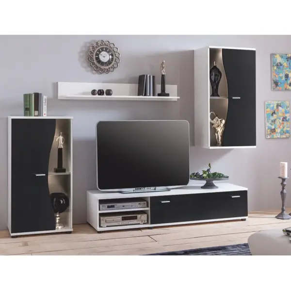 Lacná obývacia stena