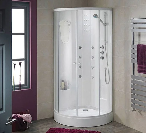 Masazny sprchovy kut