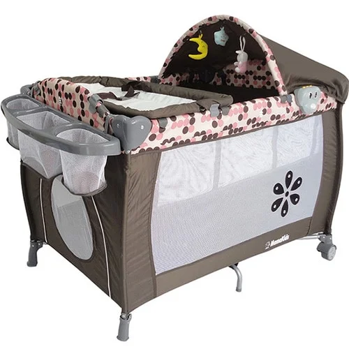 Moderná cestovná postieľka