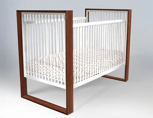 Moderna drevena detska postielka