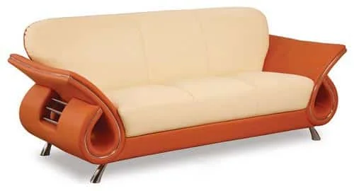 Moderná kožená sedačka