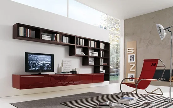 Moderna obyvacia stena - obyvacka