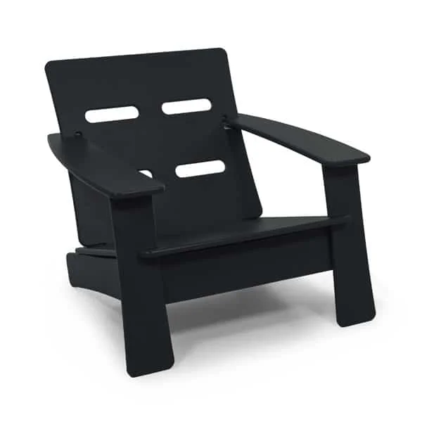 Moderne cierne kreslo