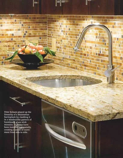 Moderný kuchynský obklad