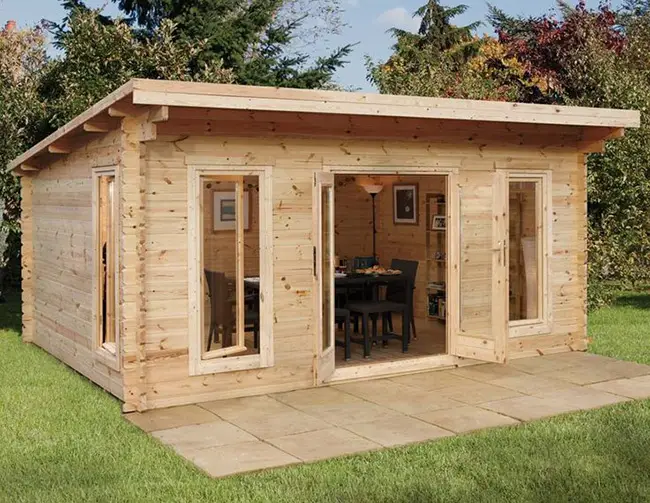 Moderný záhradný domček