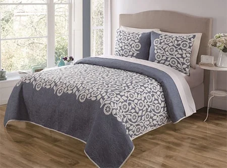 Prikryvka na postel - kvetinova