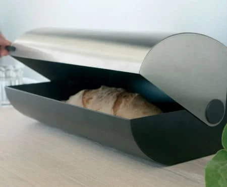 Nerezovy chlebnik - moderny