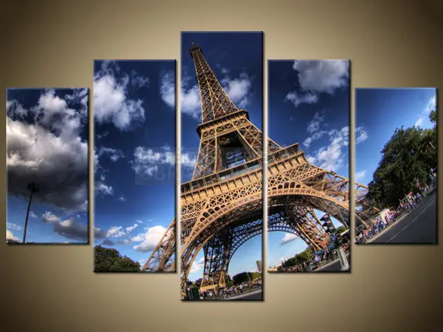 Obraz - Eiffelova veža