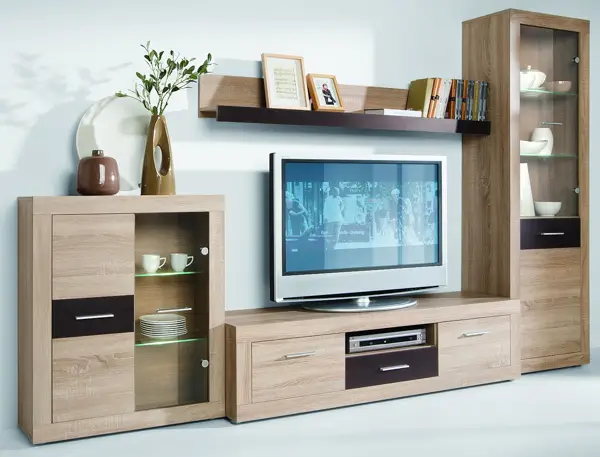 Obývacia stena - dub