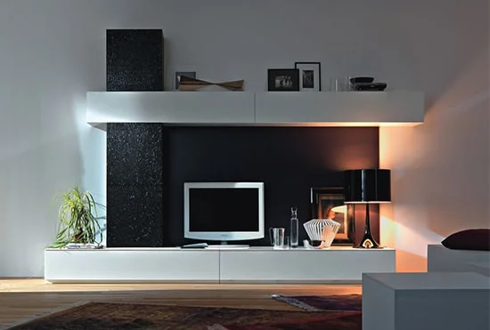 Obyvacia stena - minimalisticka
