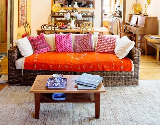 Oranzova deka na sedaciu supravu