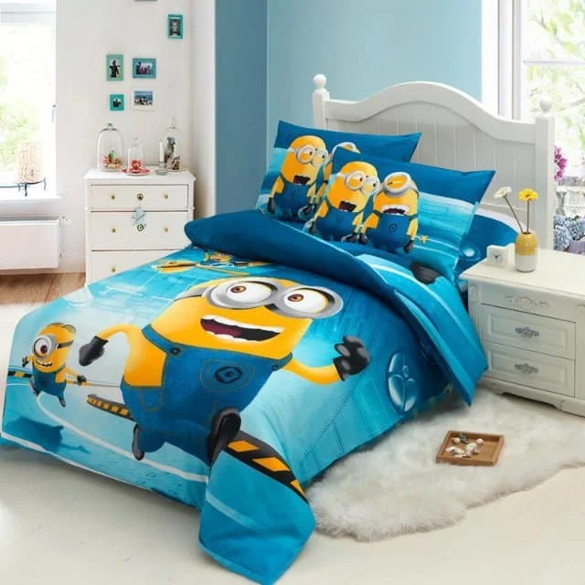 Prezlečenie na posteľ - Mimoni