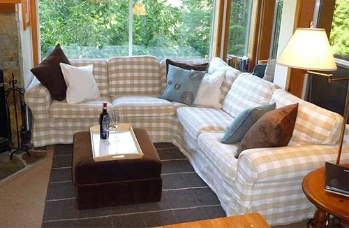 Rohova sedacka - latkovy potah