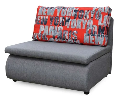 Rozkladacie kreslo s úložným priestorom