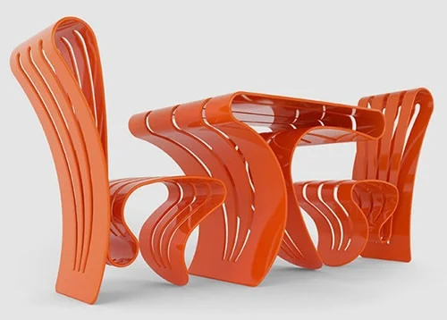 Stylovy plastovy nabytok - moderny