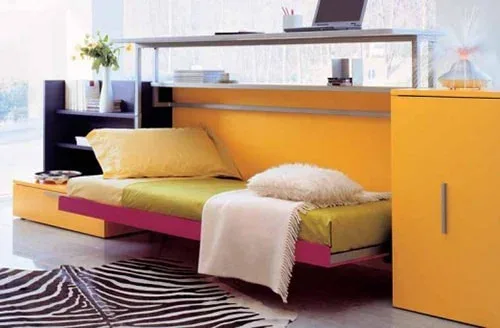 Moderná sklápacia posteľ