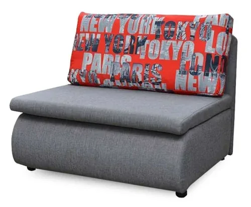 Rozkladacie kreslo s úložným priestorom