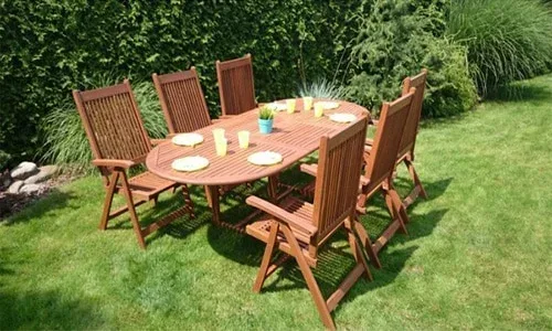 Záhradný nábytok - stôl a stoličky