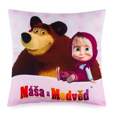 Vankúšik - Máša a medveď