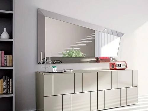 Veľké zrkadlo na stenu