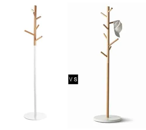 Jednoduchy vesiak v tvare stromu