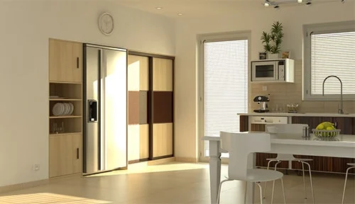 Vstavaná skriňa do kuchyne