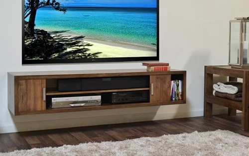 Závesná obývacia stena