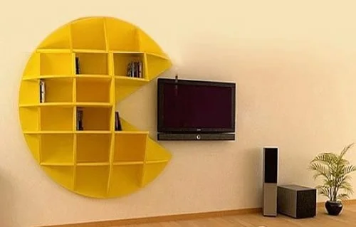 Žltá knihovníčka pacman